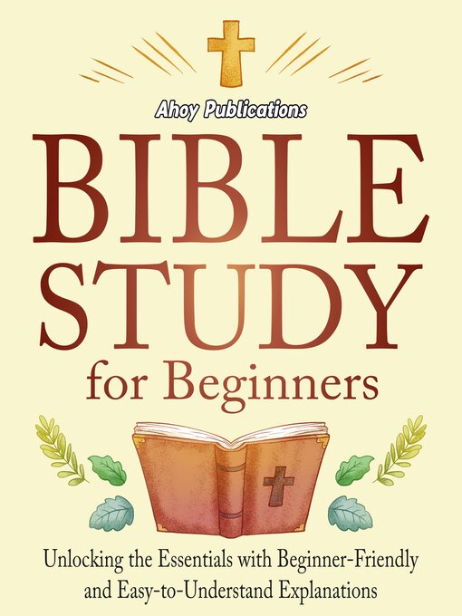 Cover image for Bible Study for Beginners